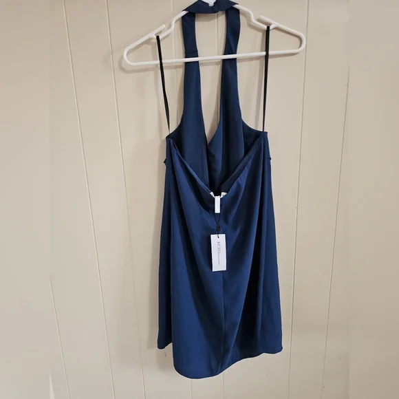 BCBGeneration Blue Ruffle Dress - Picture 6 of 7